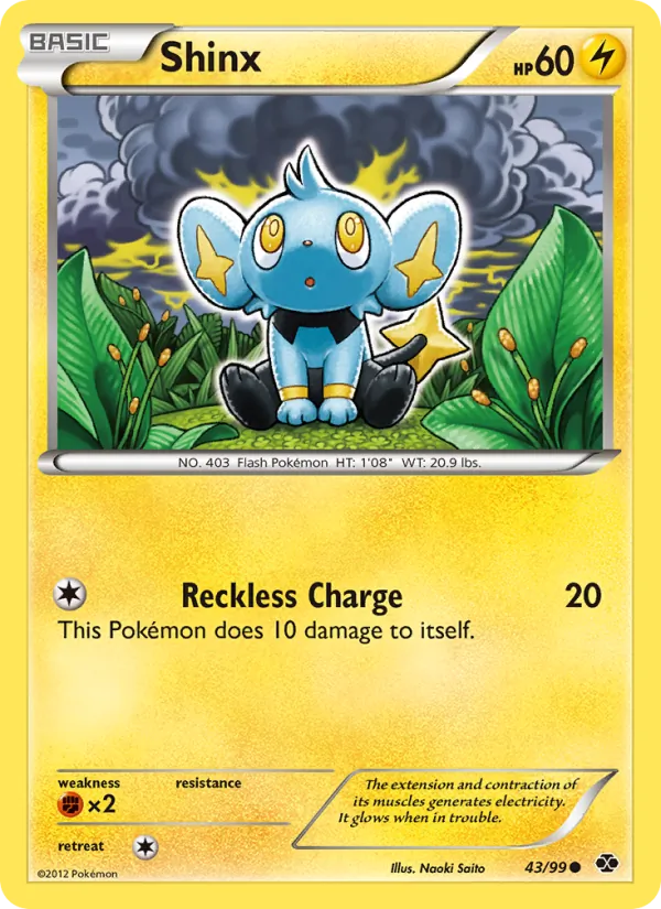 Shinx (Cracked Ice Holo)