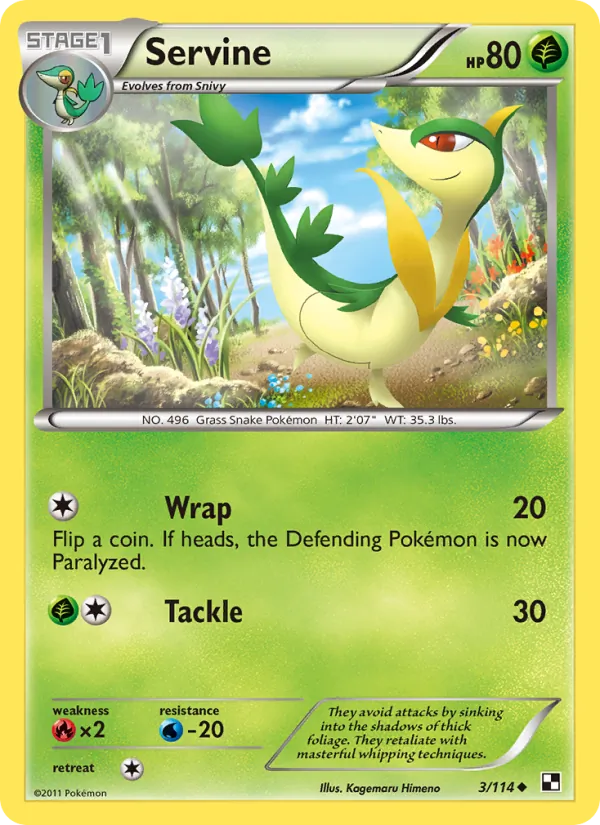Servine (Cracked Ice Holo)