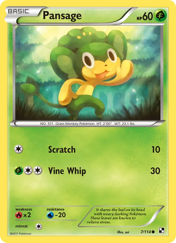 Pansage (Energy Holo)
