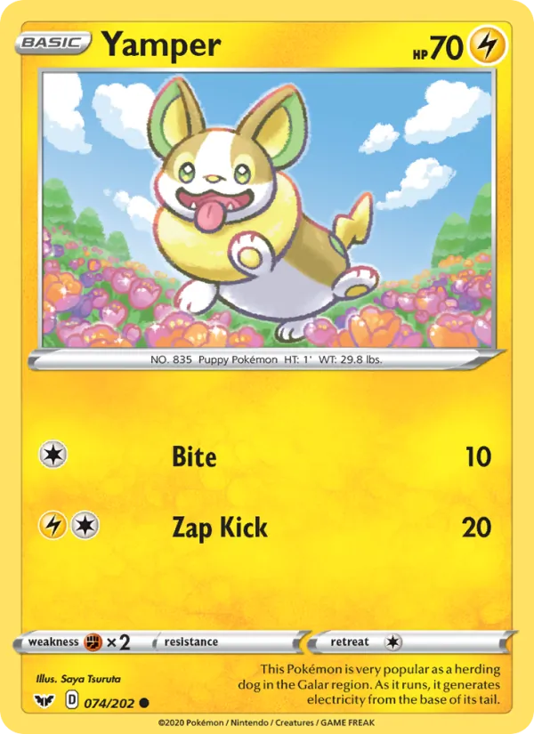 Yamper (#1 Pikachu Stamped)