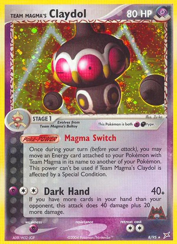 Team Magma's Claydol (Tsuguyoshi Yamato)