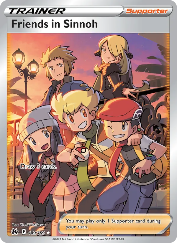 Friends in Sinnoh (Full Art)