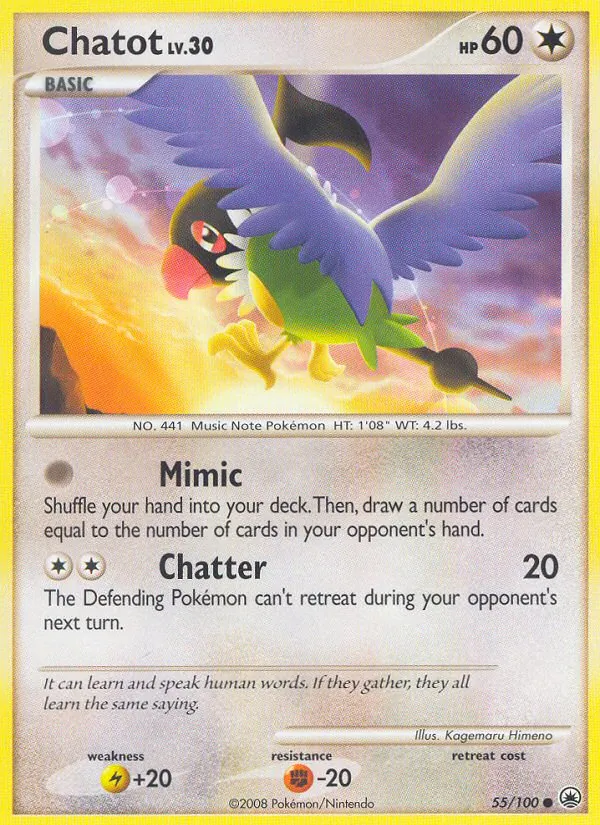 Chatot (Dylan Lefavour)