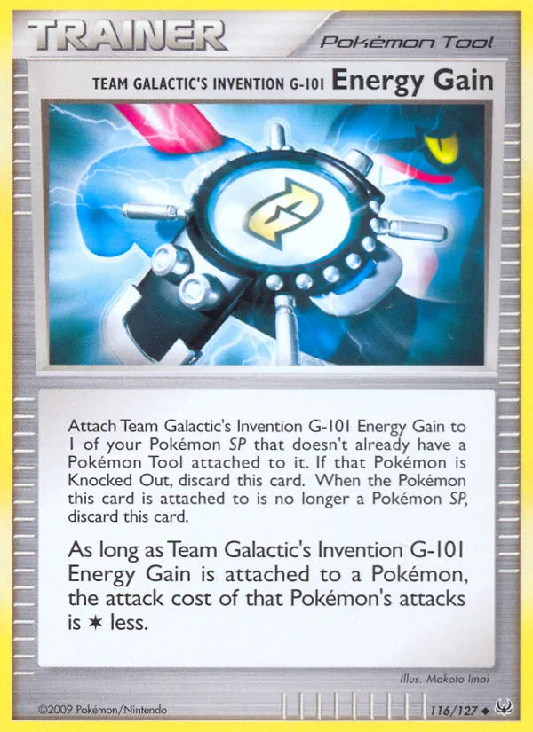 Team Galactic's Invention G-101 Energy Gain (Stephen Silvestro)