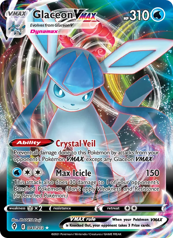 Glaceon VMAX (Holiday Calendar)