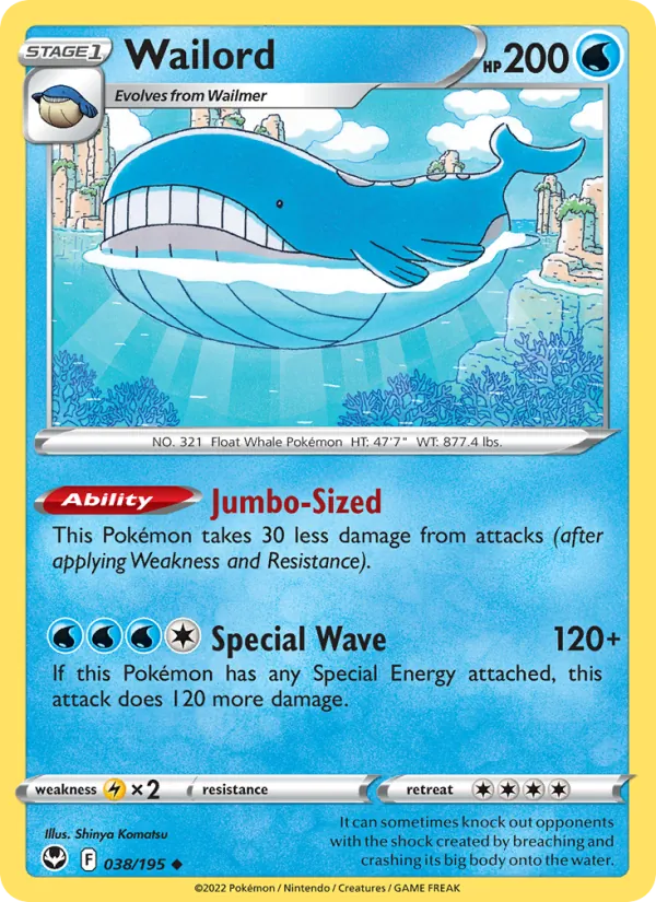 Wailord (Cosmos Holo)