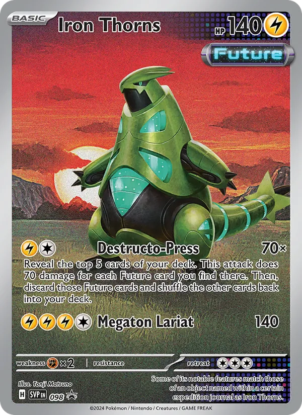 Iron Thorns (Pokemon Center)