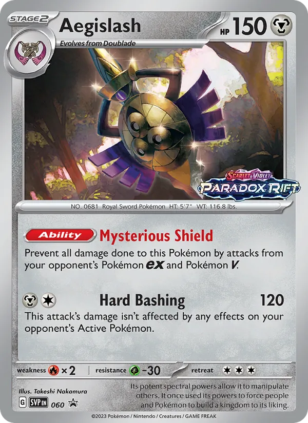 Aegislash (Prerelease) [Staff]