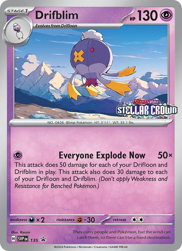Drifblim (Prerelease) [Staff]