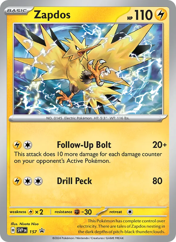 Zapdos (Cosmos Holo)
