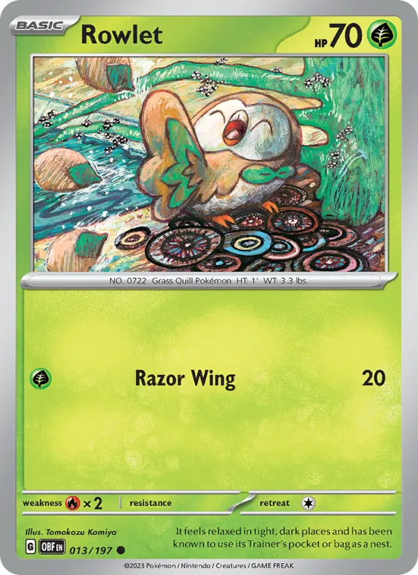 Rowlet (Cosmos Holo)