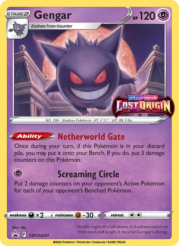 Gengar (Prerelease) (Staff)