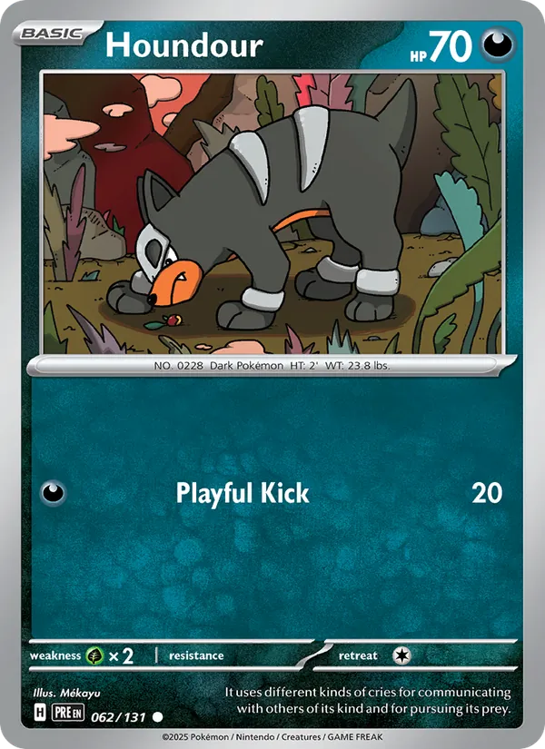 Houndour (Poke Ball Pattern)