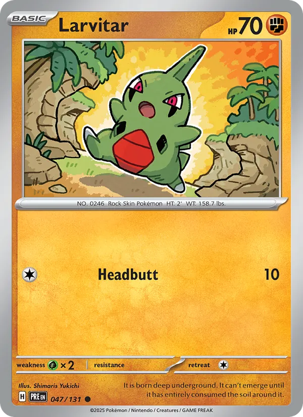 Larvitar (Master Ball Pattern)