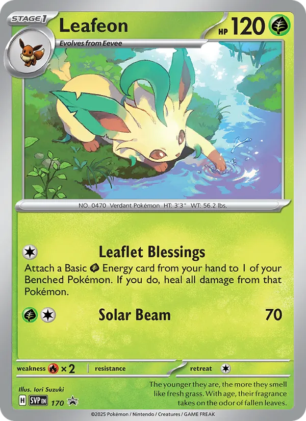 Leafeon (Cosmos Holo)