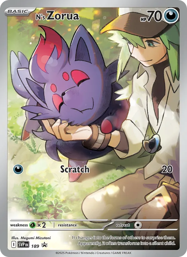 N's Zorua (Pokemon Center Exclusive)