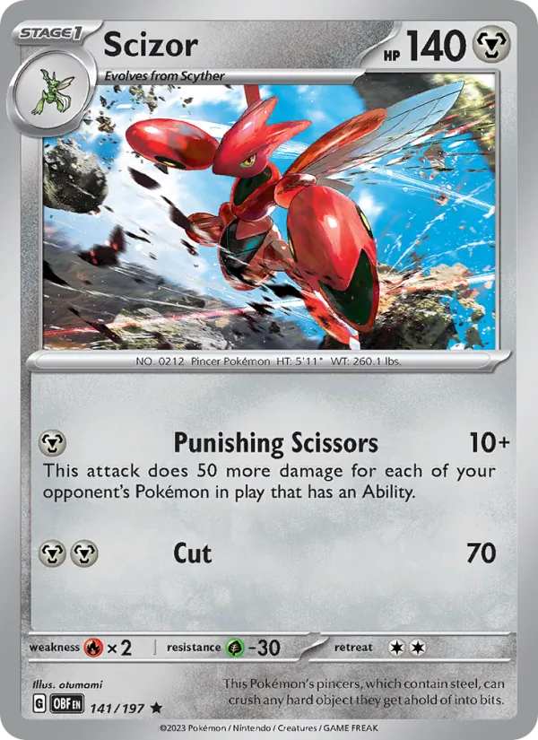 Scizor (Pokemon Gym Promo)