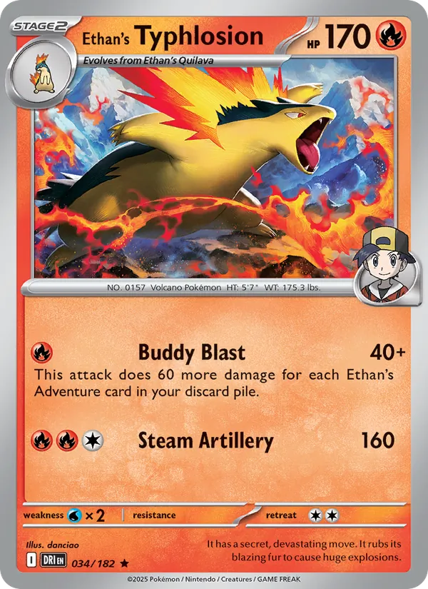 Ethan's Typhlosion (Prerelease)