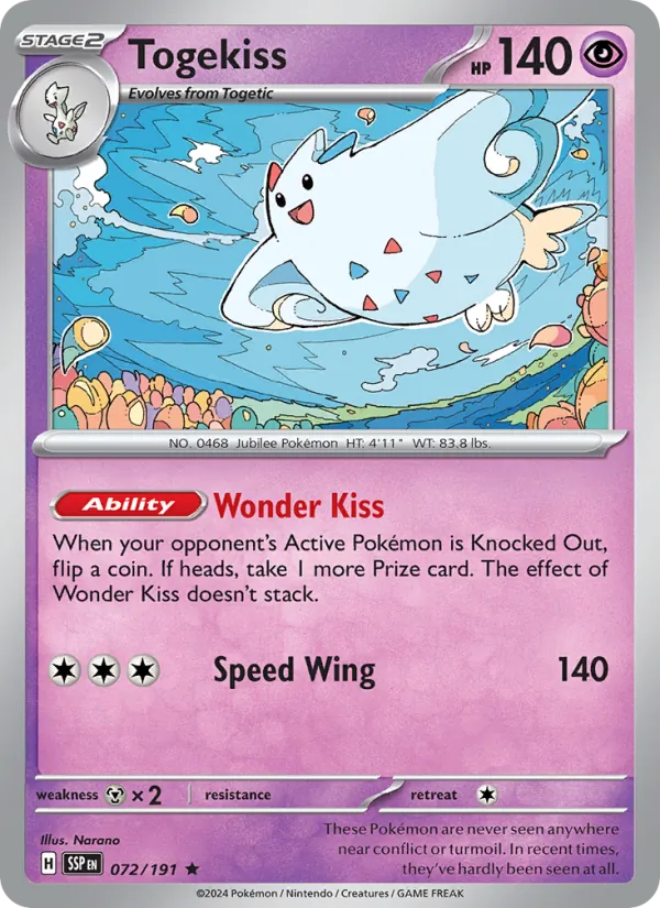 Togekiss (Cosmos Holo)