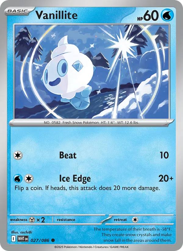 Vanillite (Master Ball Pattern)