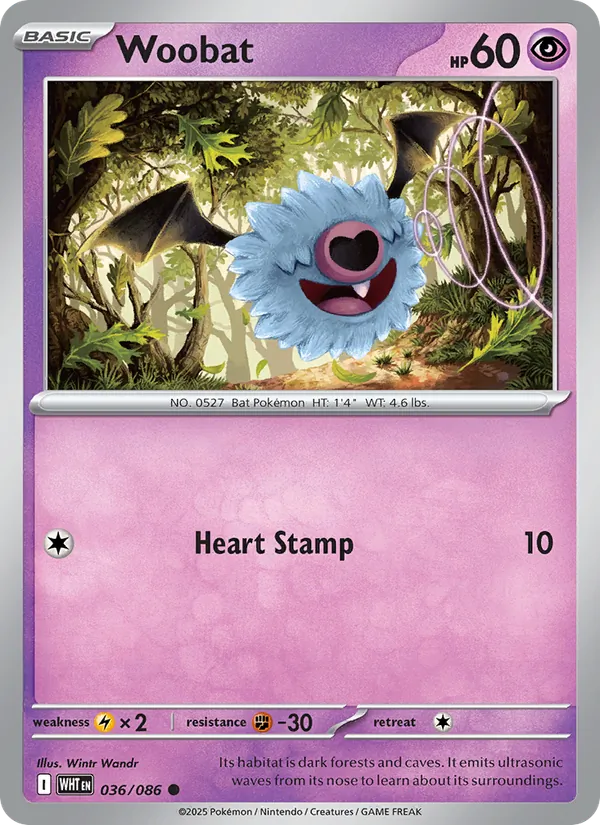 Woobat (Master Ball Pattern)