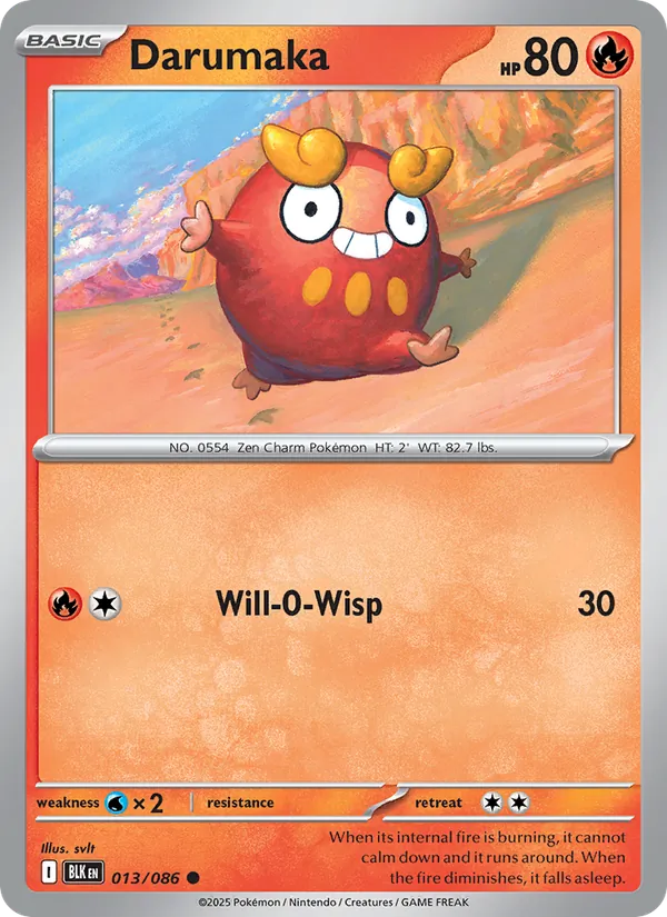 Darumaka (Master Ball Pattern)