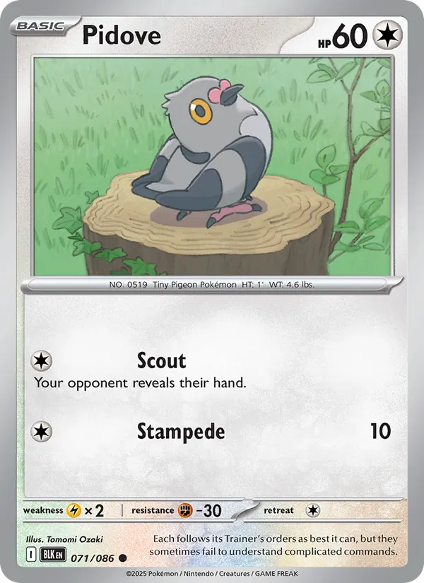 Pidove (Master Ball Pattern)