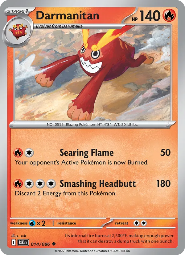 Darmanitan (Poke Ball Pattern)