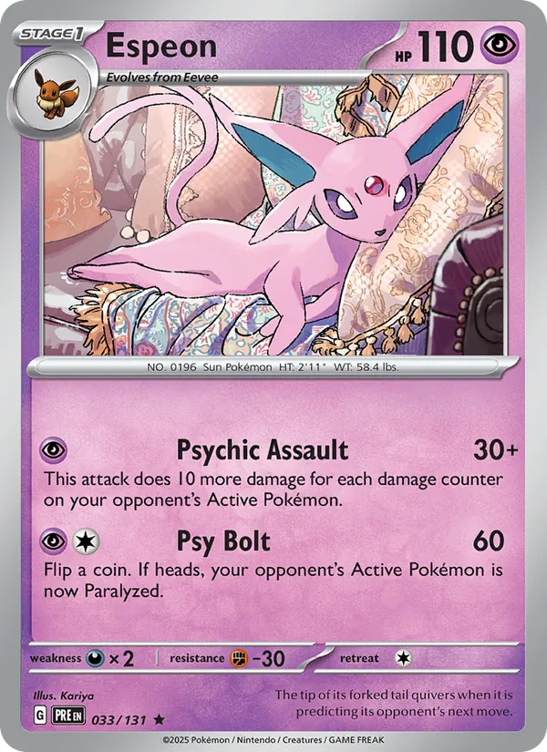 Espeon (Cosmos Holo)