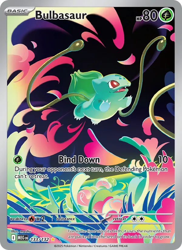 Bulbasaur (Mega Evolution Stamped)
