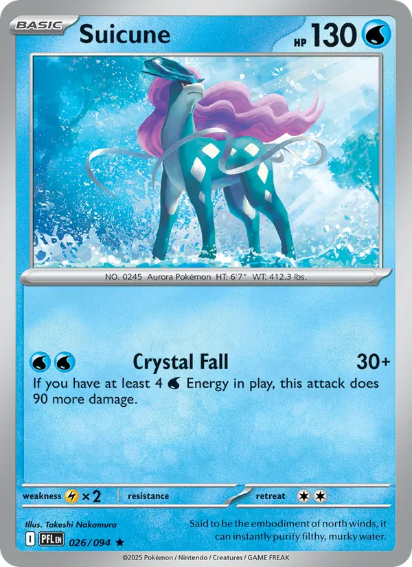 Suicune (Cosmos Holo) (Gamestop Exclusive)