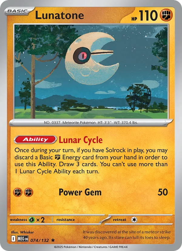 Lunatone (Cosmos Holo)