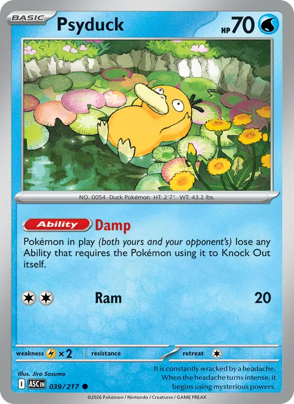 Psyduck (Cosmos Holo)