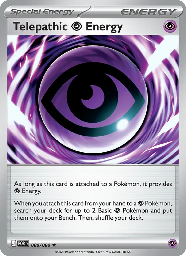 Telepathic Psychic Energy (Cosmos Holo)
