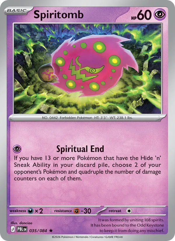 Spiritomb (Non-Holo)