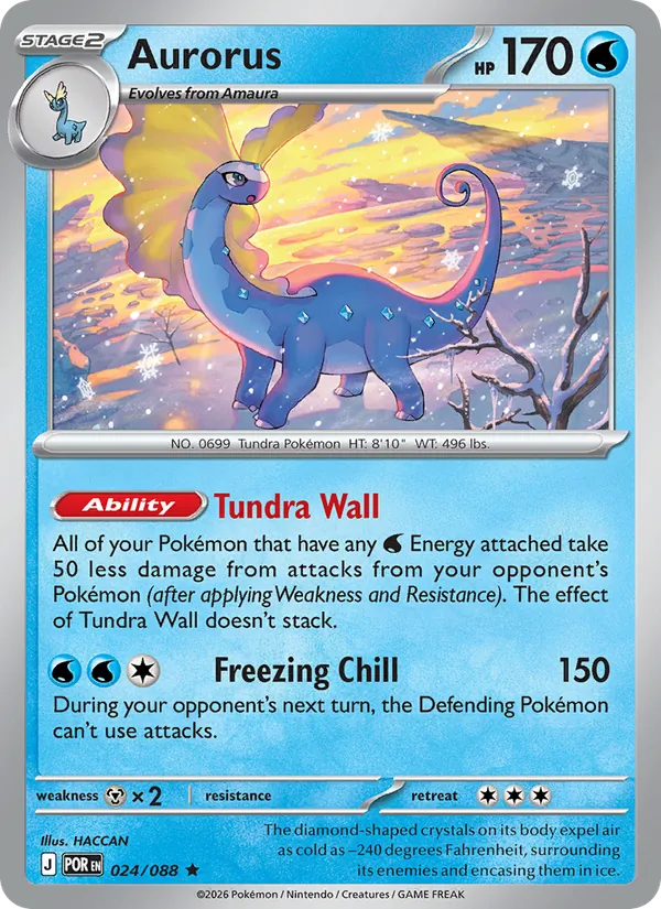 Aurorus (Cosmos Holo)