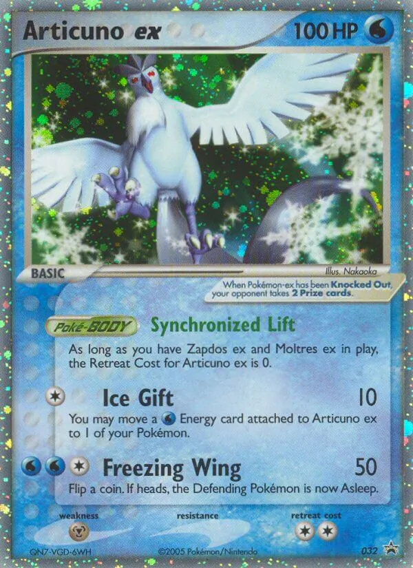 Articuno ex (EX Collector's Window Tins)