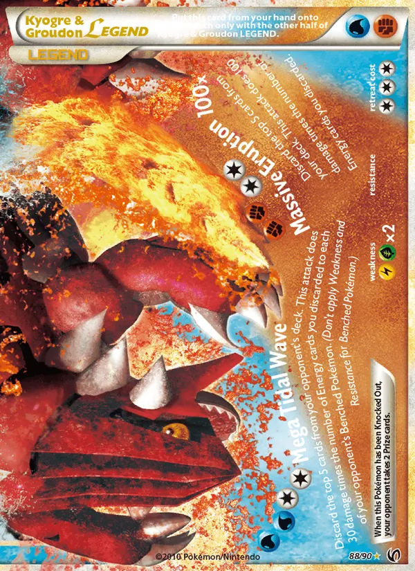 Kyogre & Groudon Legend (Bottom)