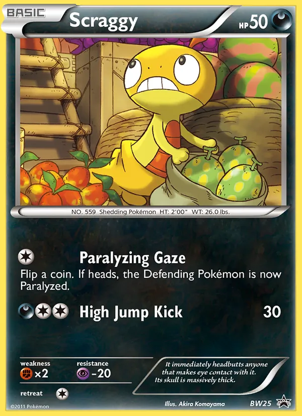 Scraggy (Cosmos Holo)