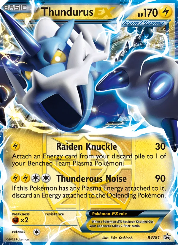 Thundurus EX (Team Plasma)